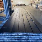 Ca. 100x Design Profiel Zwart Gecoat, 21x145mm, lengte 450cm
